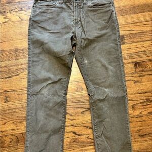 Men's Corduroy Pants - Gray